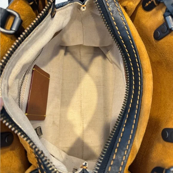 COACH Rouge Pebbled Black Leather Bag - Picture 6 of 12